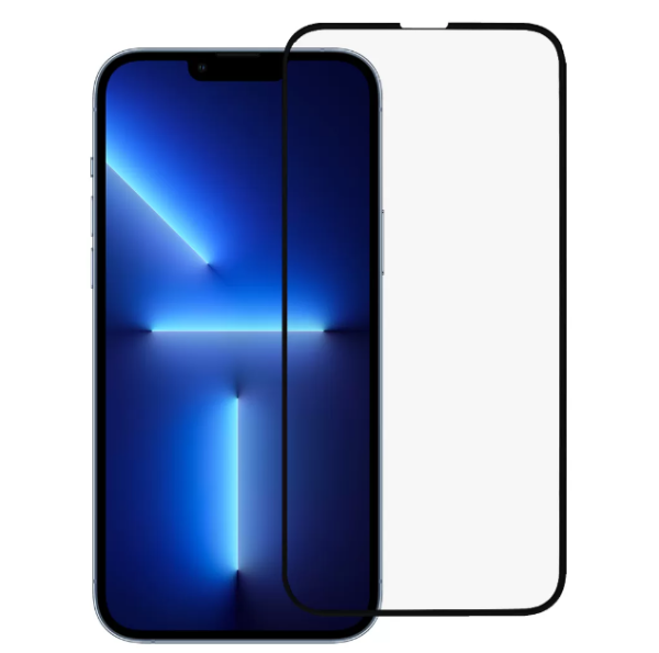 Full Glue Full Screen Anti-Scratch Tempered Glass for Apple iPhone 13 / 13 Pro Screen Protection
