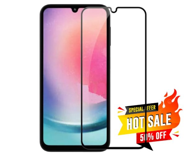 Samsung Galaxy A15 5G Tempered Glass Screen Protector - Full Coverage