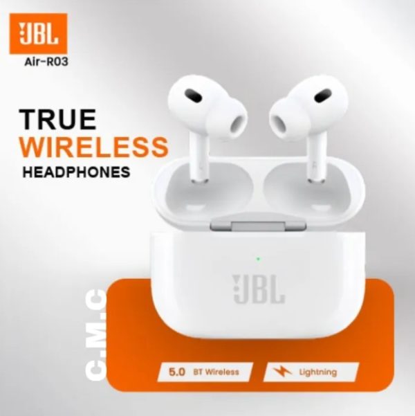 JBL Air R03 TWS Premium Quality True Wireless Earbuds Airpods Pro With Silicone Cover
